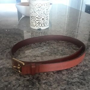 JCrew English Saddle Leather Belt